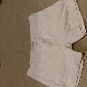 Levi's Women's  White Shorts